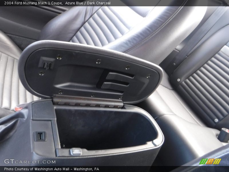 Azure Blue / Dark Charcoal 2004 Ford Mustang Mach 1 Coupe