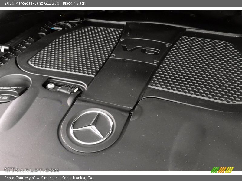 Black / Black 2016 Mercedes-Benz GLE 350