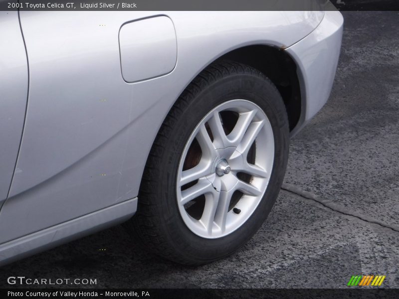 Liquid Silver / Black 2001 Toyota Celica GT