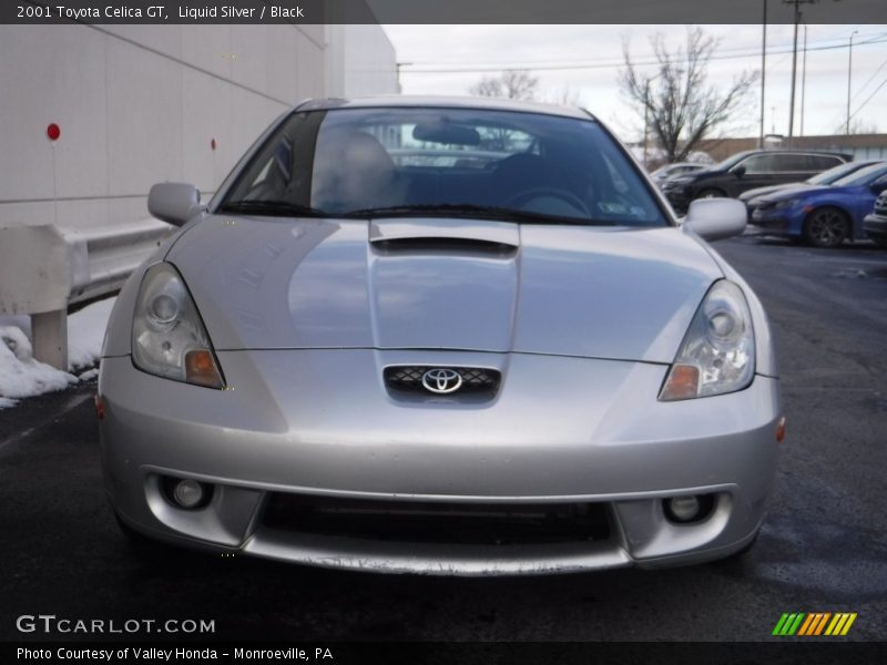 Liquid Silver / Black 2001 Toyota Celica GT