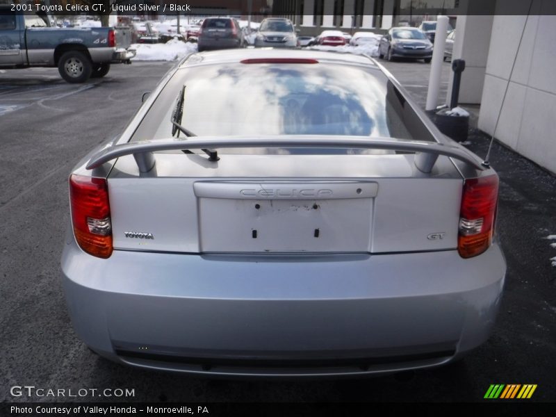 Liquid Silver / Black 2001 Toyota Celica GT