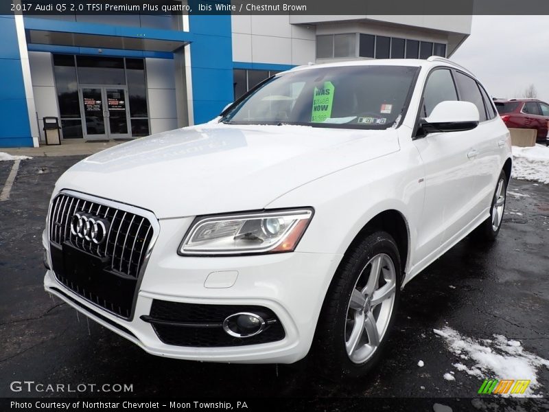 Ibis White / Chestnut Brown 2017 Audi Q5 2.0 TFSI Premium Plus quattro