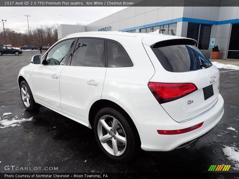 Ibis White / Chestnut Brown 2017 Audi Q5 2.0 TFSI Premium Plus quattro