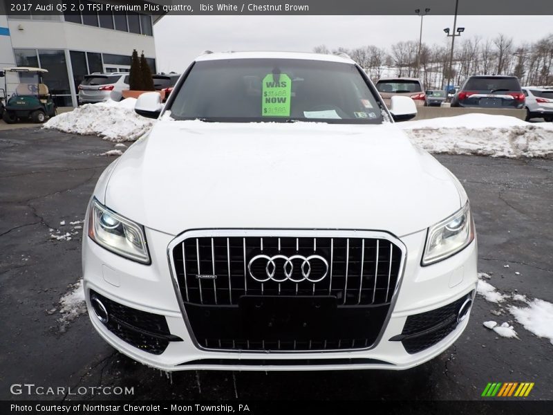 Ibis White / Chestnut Brown 2017 Audi Q5 2.0 TFSI Premium Plus quattro