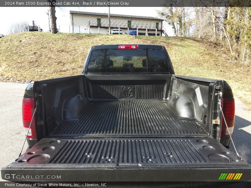 Black / Black/Diesel Gray 2014 Ram 1500 Express Quad Cab 4x4