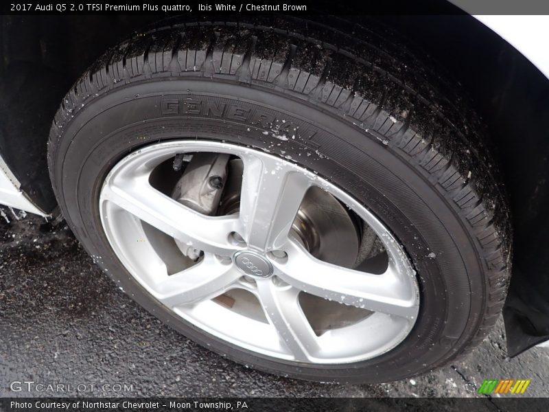 Ibis White / Chestnut Brown 2017 Audi Q5 2.0 TFSI Premium Plus quattro
