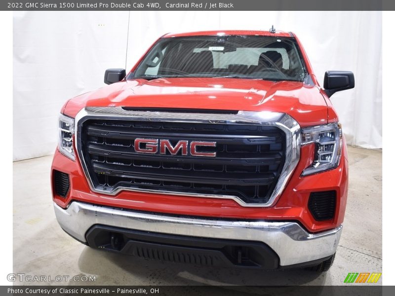 Cardinal Red / Jet Black 2022 GMC Sierra 1500 Limited Pro Double Cab 4WD