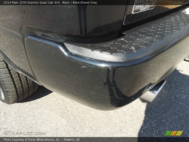 Black / Black/Diesel Gray 2014 Ram 1500 Express Quad Cab 4x4