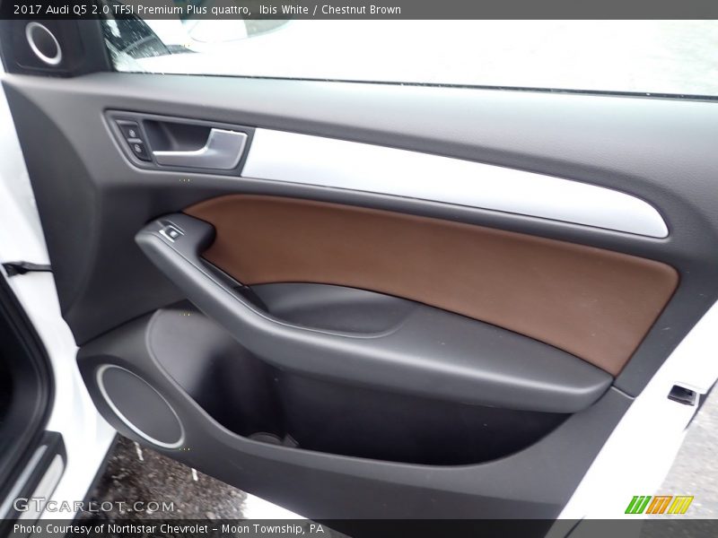 Ibis White / Chestnut Brown 2017 Audi Q5 2.0 TFSI Premium Plus quattro