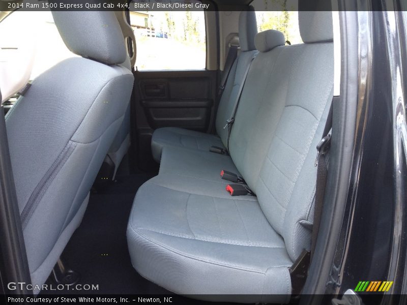 Black / Black/Diesel Gray 2014 Ram 1500 Express Quad Cab 4x4
