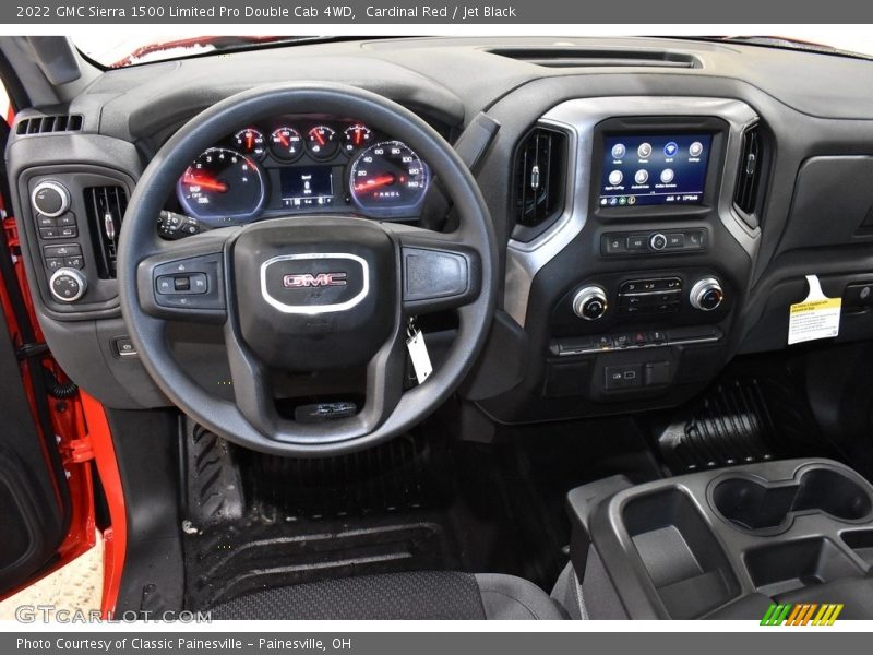 Cardinal Red / Jet Black 2022 GMC Sierra 1500 Limited Pro Double Cab 4WD