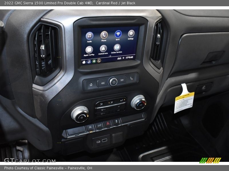 Cardinal Red / Jet Black 2022 GMC Sierra 1500 Limited Pro Double Cab 4WD