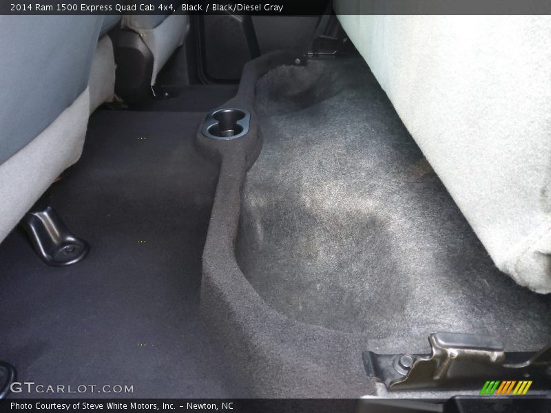 Black / Black/Diesel Gray 2014 Ram 1500 Express Quad Cab 4x4