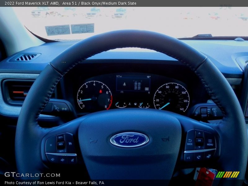 Area 51 / Black Onyx/Medium Dark Slate 2022 Ford Maverick XLT AWD
