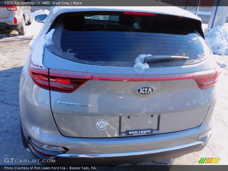 Steel Gray / Black 2022 Kia Sportage LX AWD