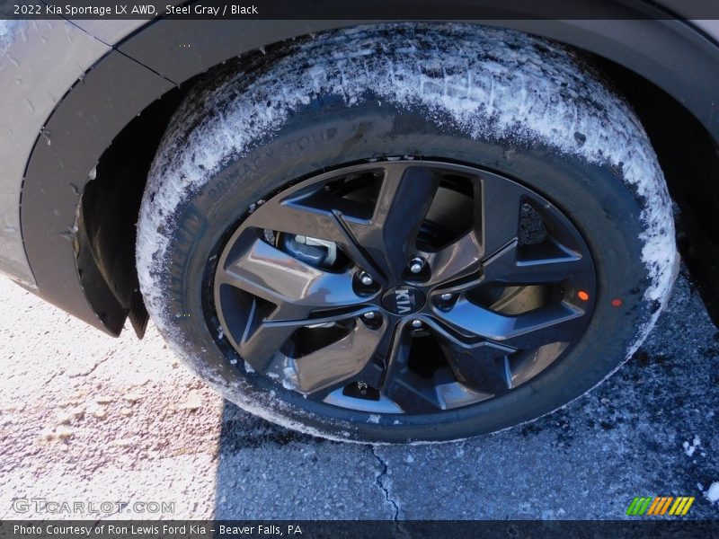 Steel Gray / Black 2022 Kia Sportage LX AWD