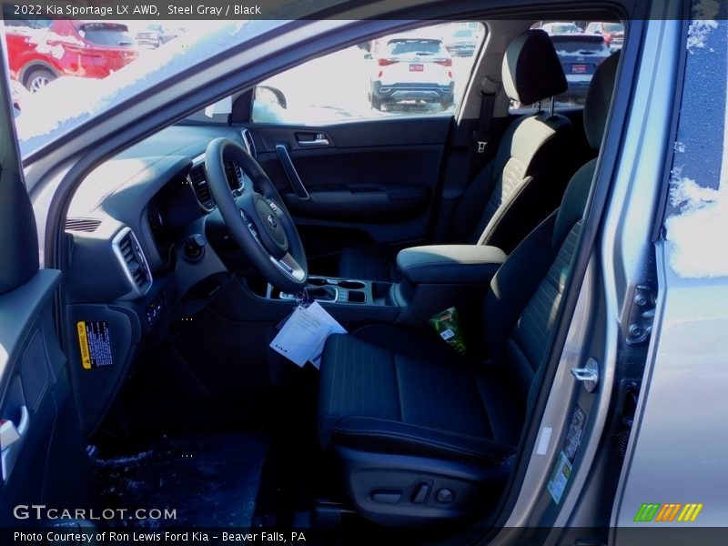 Steel Gray / Black 2022 Kia Sportage LX AWD