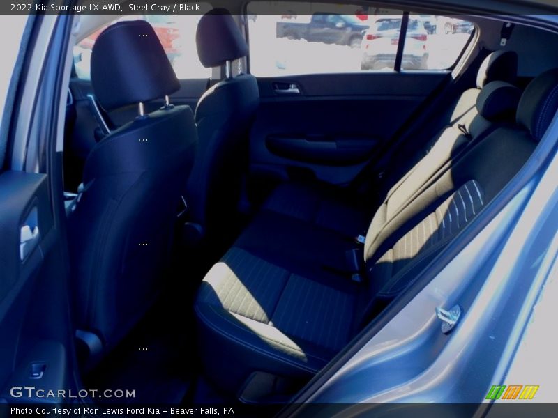 Steel Gray / Black 2022 Kia Sportage LX AWD
