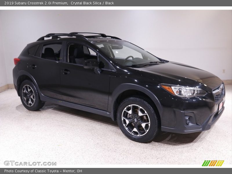 Crystal Black Silica / Black 2019 Subaru Crosstrek 2.0i Premium