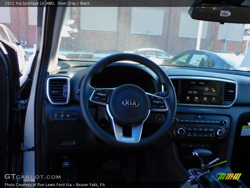 Steel Gray / Black 2022 Kia Sportage LX AWD