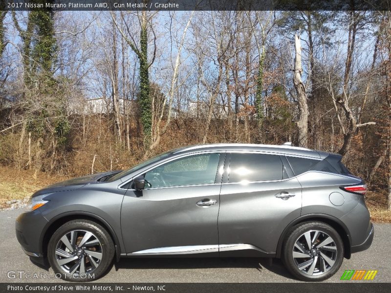 Gun Metallic / Graphite 2017 Nissan Murano Platinum AWD