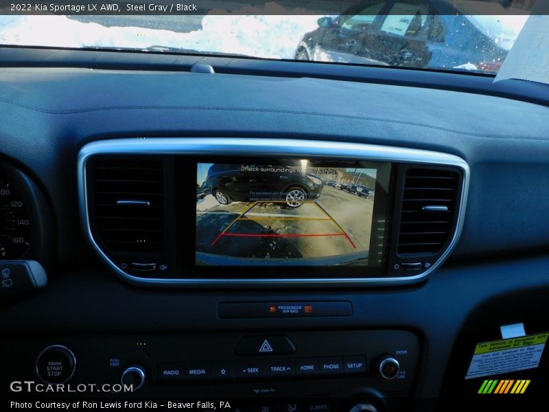 Steel Gray / Black 2022 Kia Sportage LX AWD
