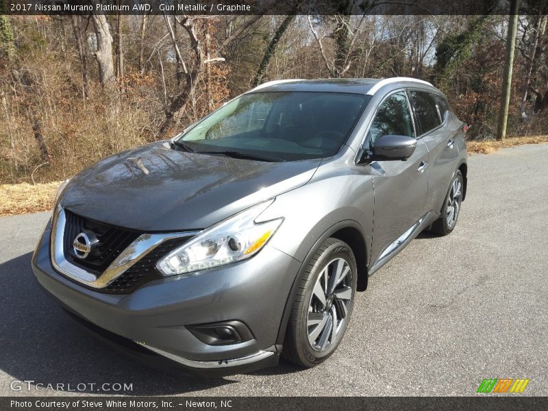 Gun Metallic / Graphite 2017 Nissan Murano Platinum AWD