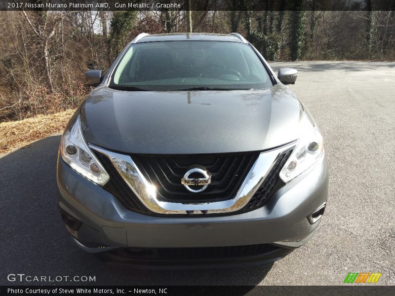 Gun Metallic / Graphite 2017 Nissan Murano Platinum AWD
