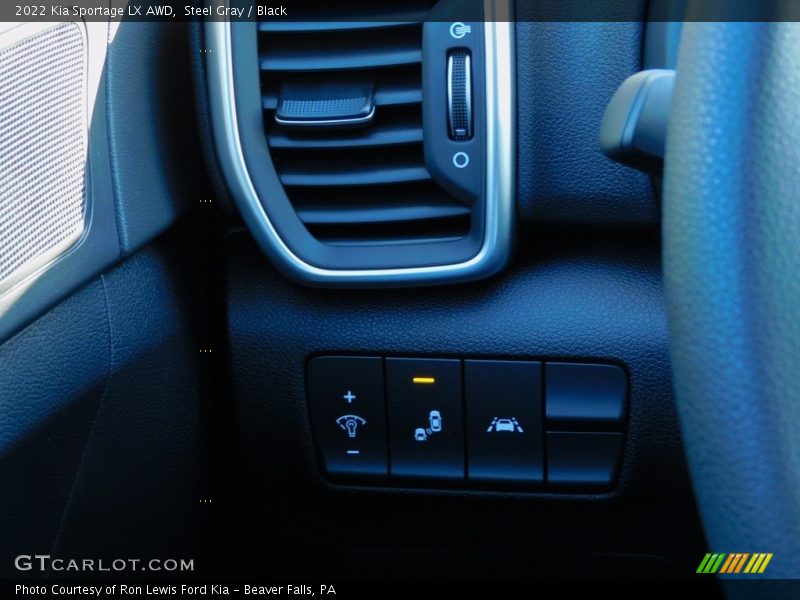 Steel Gray / Black 2022 Kia Sportage LX AWD