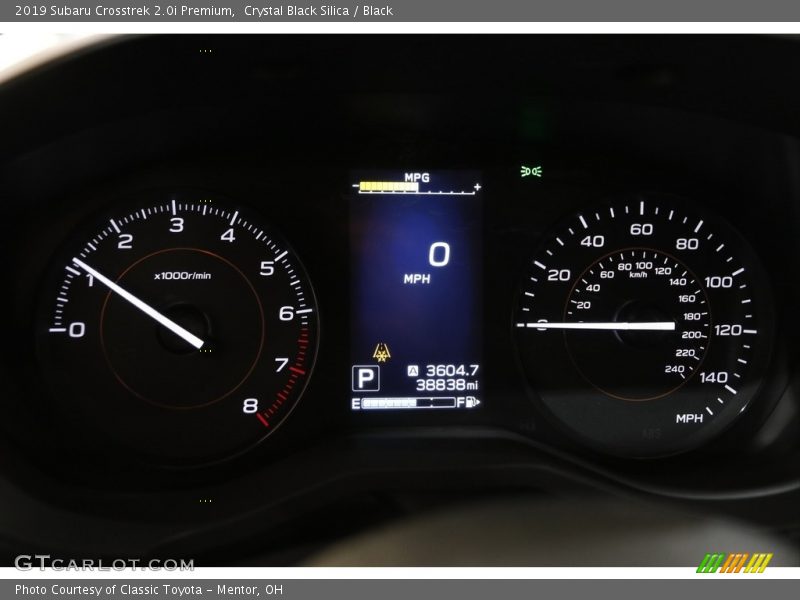 Crystal Black Silica / Black 2019 Subaru Crosstrek 2.0i Premium