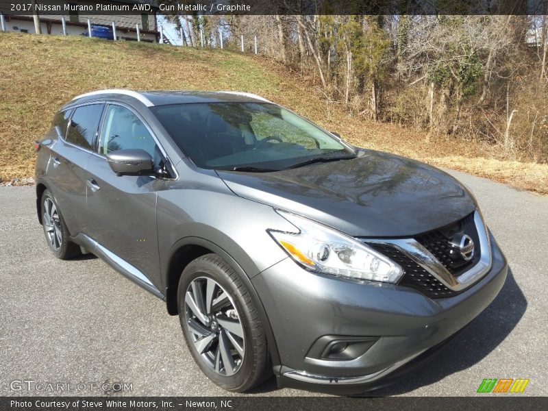 Gun Metallic / Graphite 2017 Nissan Murano Platinum AWD