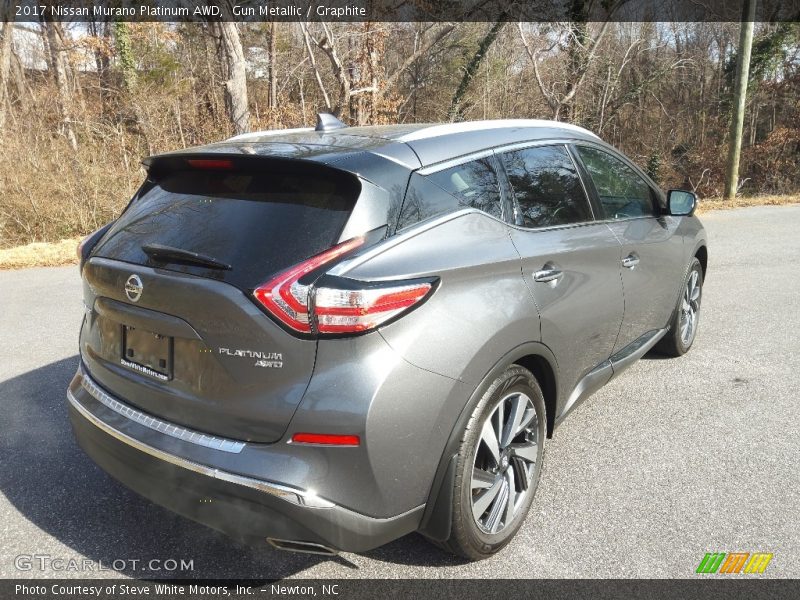 Gun Metallic / Graphite 2017 Nissan Murano Platinum AWD