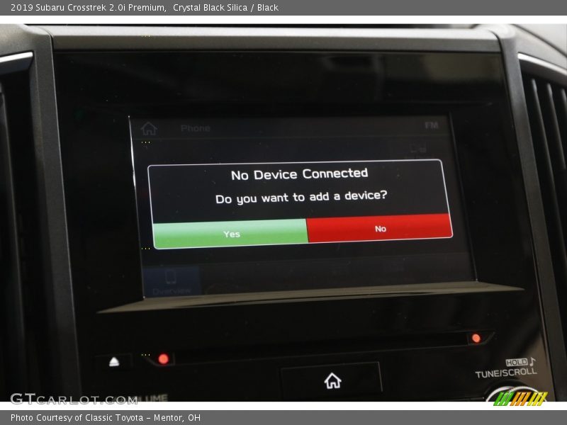 Crystal Black Silica / Black 2019 Subaru Crosstrek 2.0i Premium