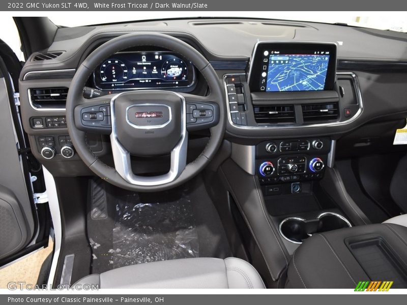  2022 Yukon SLT 4WD Dark Walnut/Slate Interior