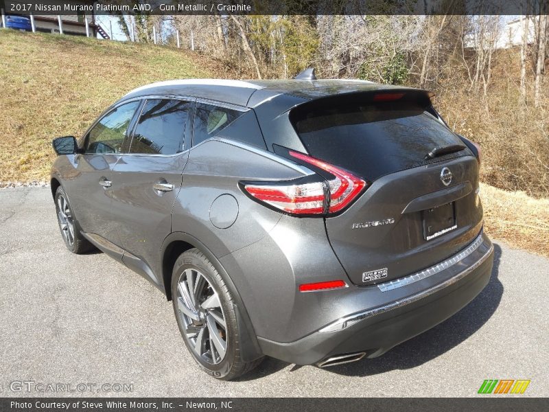 Gun Metallic / Graphite 2017 Nissan Murano Platinum AWD