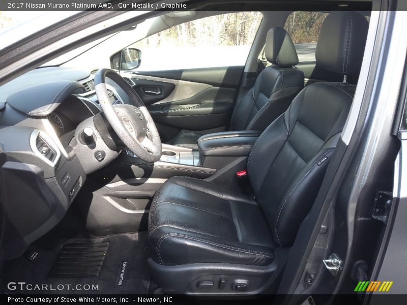 Gun Metallic / Graphite 2017 Nissan Murano Platinum AWD