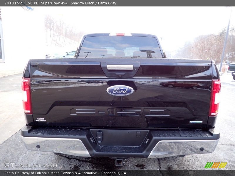 Shadow Black / Earth Gray 2018 Ford F150 XLT SuperCrew 4x4