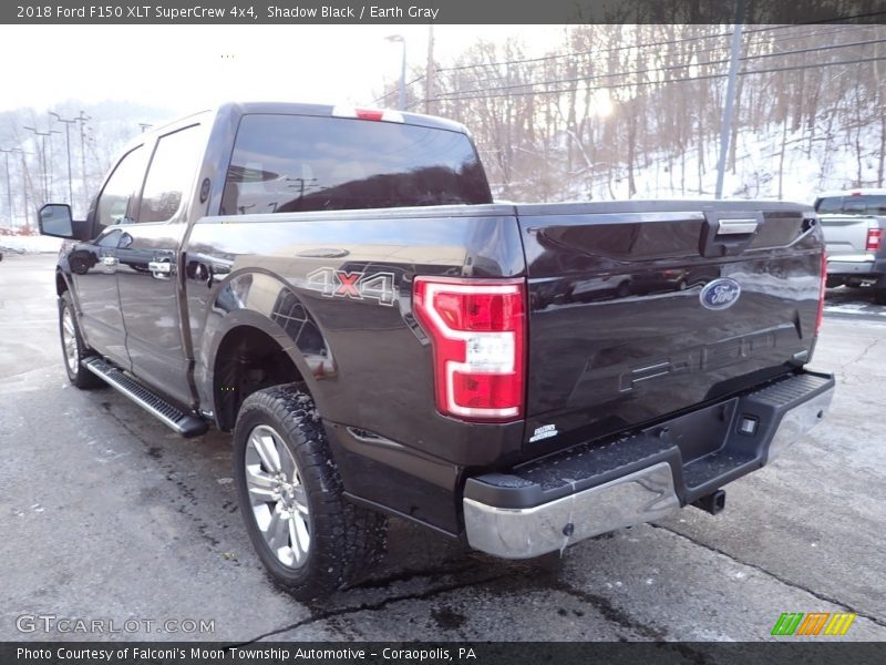 Shadow Black / Earth Gray 2018 Ford F150 XLT SuperCrew 4x4