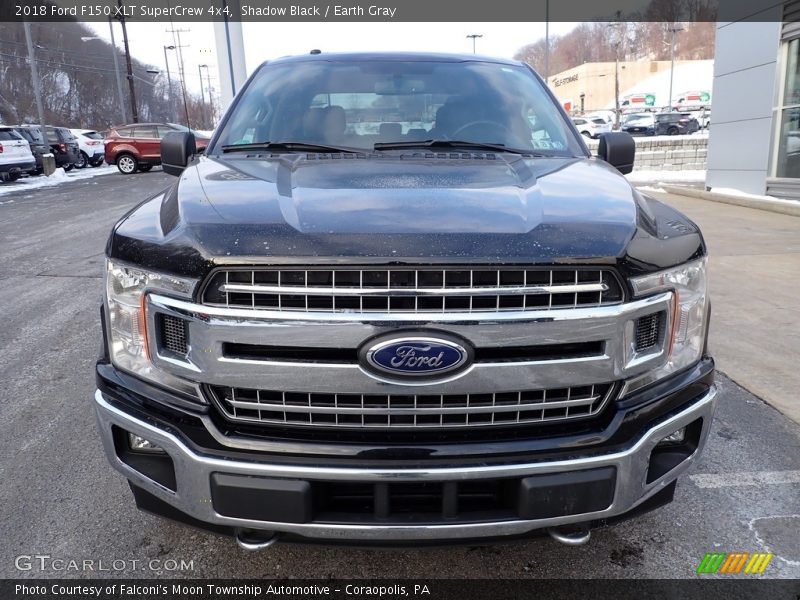 Shadow Black / Earth Gray 2018 Ford F150 XLT SuperCrew 4x4