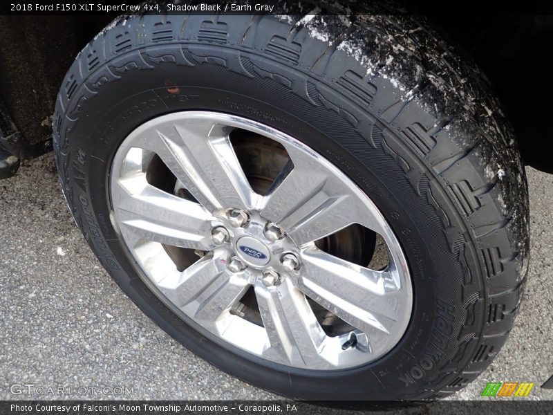 Shadow Black / Earth Gray 2018 Ford F150 XLT SuperCrew 4x4