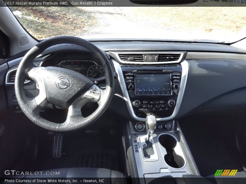 Gun Metallic / Graphite 2017 Nissan Murano Platinum AWD