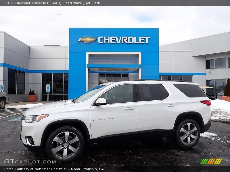  2019 Traverse LT AWD Pearl White
