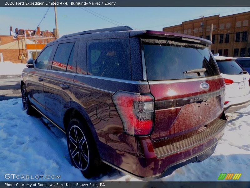 Burgundy Velvet / Ebony 2020 Ford Expedition Limited 4x4