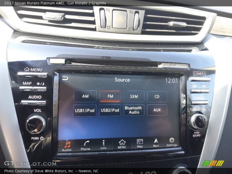 Gun Metallic / Graphite 2017 Nissan Murano Platinum AWD