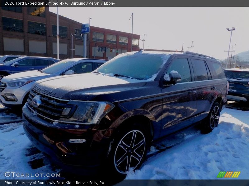 Burgundy Velvet / Ebony 2020 Ford Expedition Limited 4x4
