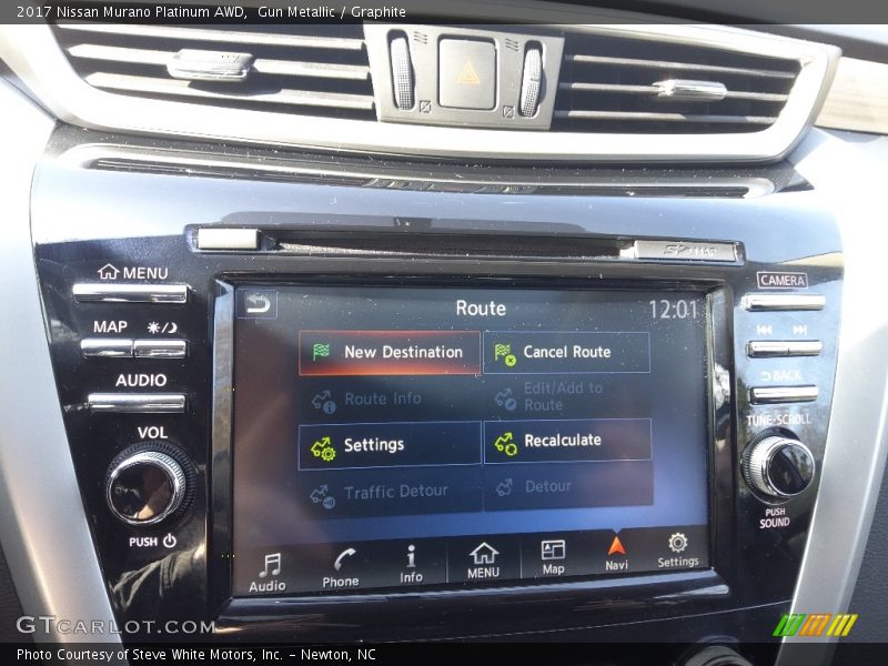 Gun Metallic / Graphite 2017 Nissan Murano Platinum AWD