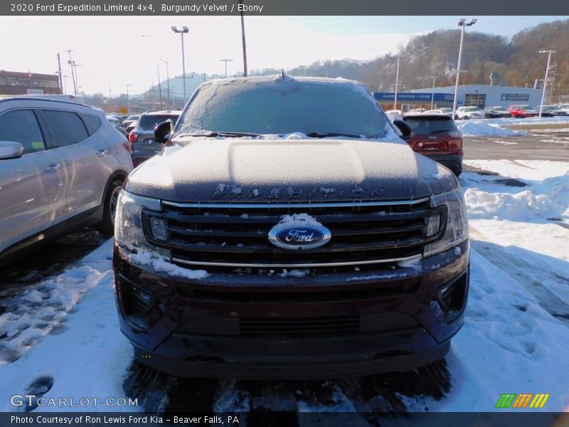 Burgundy Velvet / Ebony 2020 Ford Expedition Limited 4x4