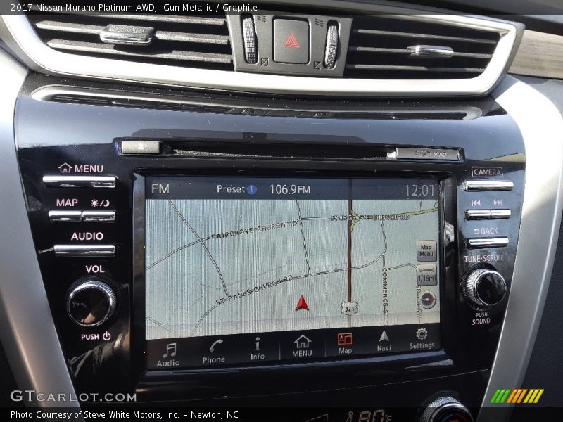 Gun Metallic / Graphite 2017 Nissan Murano Platinum AWD