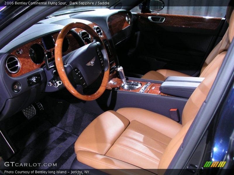 Dark Sapphire / Saddle 2006 Bentley Continental Flying Spur