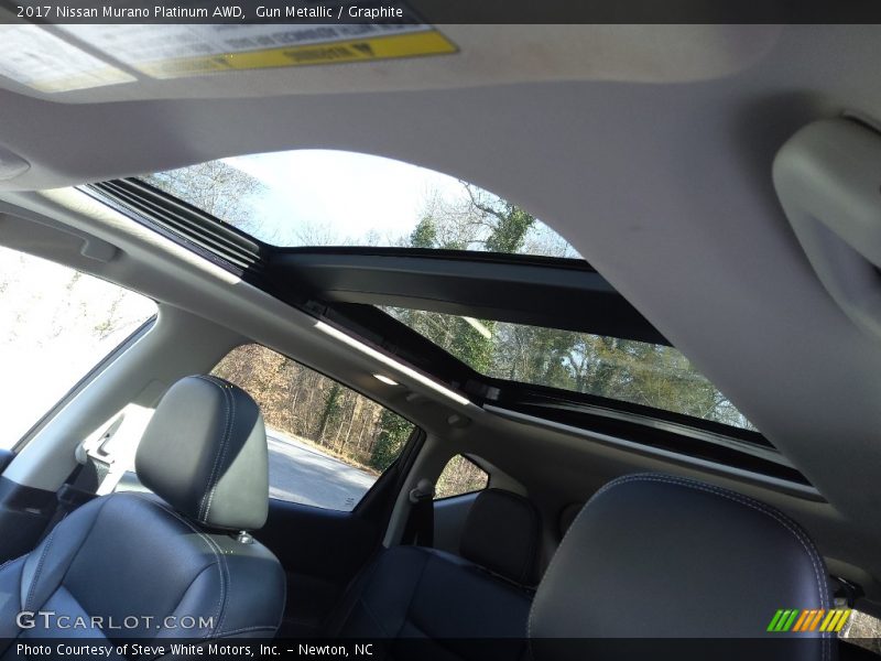 Gun Metallic / Graphite 2017 Nissan Murano Platinum AWD